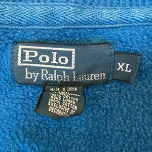 This a a heavy polo hoodie I’m blue XL for sale
